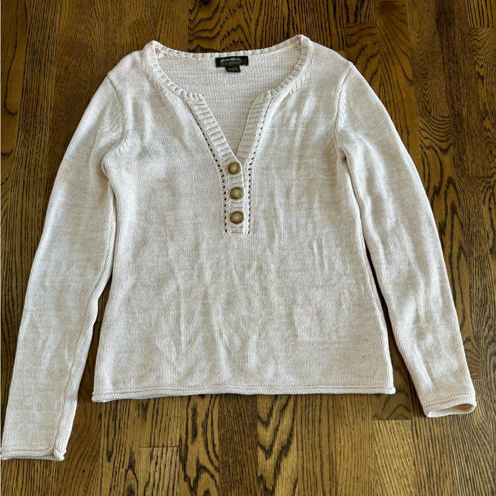 Cream Knit Sweater